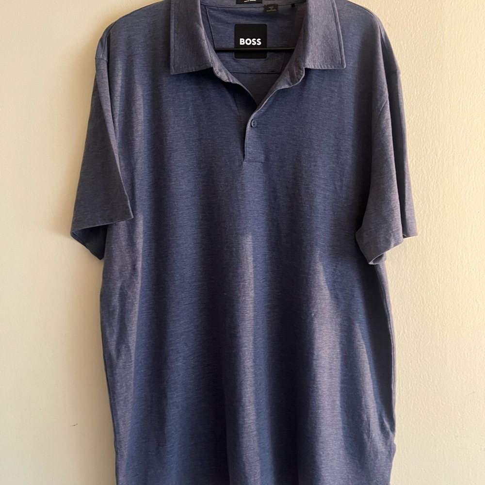 Boss Classic Navy Polo Shirt